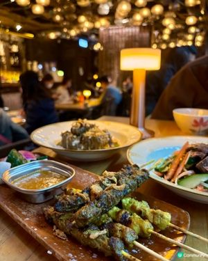 尖沙咀海景東南亞菜🤤  
抵食串燒，牛雞羊任你揀！