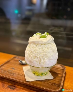 🎌岡山香印晴王 x 檸檬芝士刨冰🍋✨  