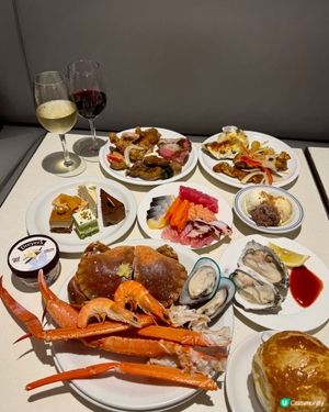 尖沙咀百樂酒店自助晚餐！人均只需$370嘆星馬泰海鮮自助餐