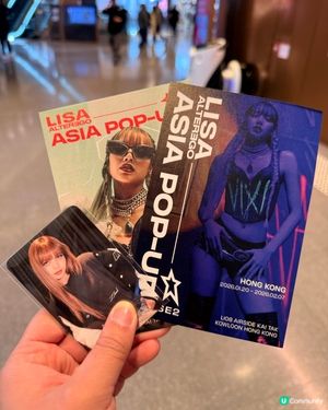 多謝好心人，儲齊一套Lisa免費Postcard! 