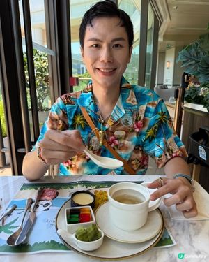香港富麗敦海洋公園酒店星耀廳食自助午餐