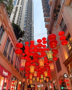 灣仔利東街紅燈籠🏮超靚！