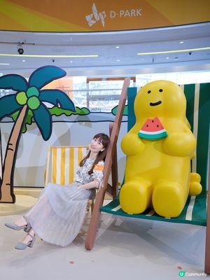 暑假 來和恐龍們 玩遊戲拍美照