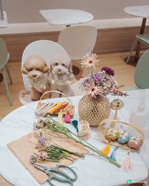 人寵 Flower jamming 初體驗💐🐶🏮