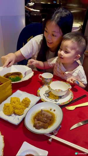 【十級推薦‼️】
帶埋浩浩👦🏻去富豪機場酒店食「虎蝦鮑魚