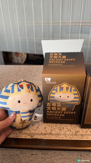 故宮-埃及展：會建議帶小朋友黎依度參觀，俾小朋友知道世界好大
