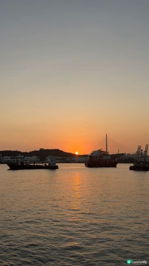 圖1: 長沙灣海濱長廊
長沙灣海濱長廊是個看日落的好地方！可