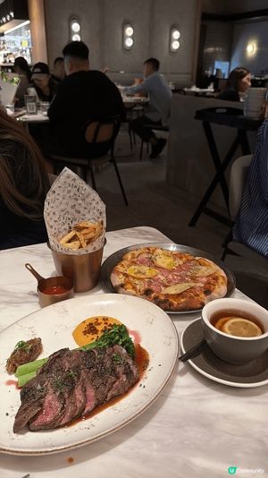 琴日同朋友去左為於觀塘嘅Flames 食 ～ 環境都好好 坐