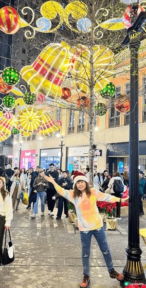 灣仔利東街聖誕裝飾美侖美換、繽紛璀燦！最適合一家大細來打卡！
