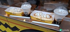 旺角的am.pm，一個很有特色甜品美食地方，布丁，梳乎厘，雪