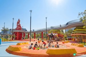 啟德五行童樂園是個親子好去處！公園以金木水火土五行主題打造，