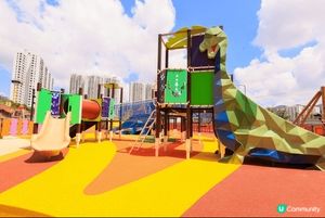 沙田恐龍公園備有多元化的玩樂設施，能夠俾小朋友盡情玩樂「放電