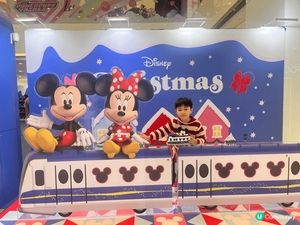 與小朋友到今年海港城的Disney Christmas 打卡