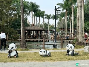 錦田鄉村俱樂部有小動物、大草地和人工湖，適合一家大小渡過一個