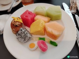 早排聖誕假期帶小朋友去左喜來登酒店食buffet 食物好多選