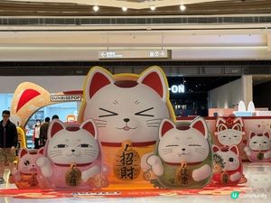 Megabox 新春祭，新年必去高速婆婆限定店打卡，有3米高
