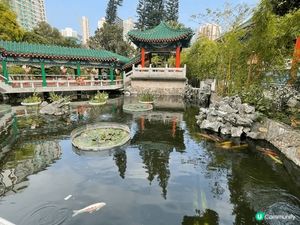 新年去黃大仙行個大運，順手幫屋企人攝太歲，人流比往年多幾倍！