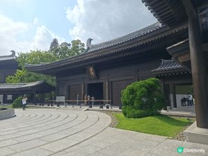 這裏是大埔慈山寺，環境相當舒服，可以讓腦袋和心境平靜，這裏還