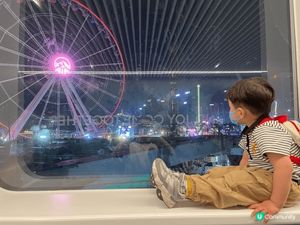 第一張：中間道遊樂場對出，可以行去海旁，一覽香港海旁景觀
第