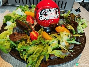 這次去旺角「達摩堂」餐廳同朋友慶祝生日，我訂了生日套餐，包括