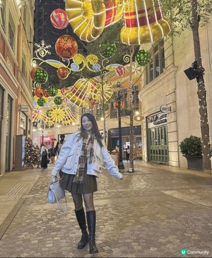 利東街已經充滿聖誕氣氛🎄🎄
今年經過提早打左卡😚
仲影