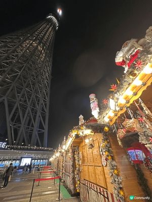 東京晴空塔化身聖誕樹 , 加倍夢幻!

將近🎅🏻聖誕 ,