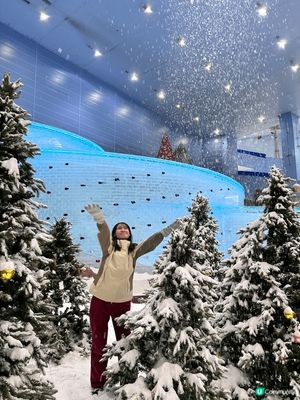 玩雪滑雪近近地就去廣州玩吧，感受到落雪❄️
完全唔使飛機✈️