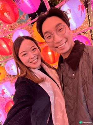 Weekend 拍拖去黃埔天地啦～粉紅桃花運爆棚！🌸✨
巨