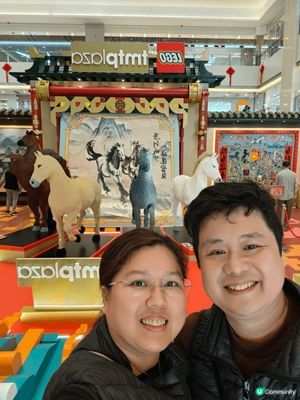 仲有幾日就新春，同老公嚟屯市LEGO「新春駿藝樂園」提早感受