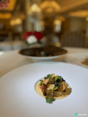 今年一月在香港半島酒店的Gaddi’s慶祝生日，米芝連一星法