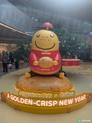 週末我亦去了東涌的東薈城內打卡，有一個大型品牌的裝置及打卡場