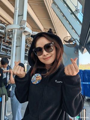 生日正日同家人去昂坪360慶祝,有免費 來回往返纜車搭,中有
