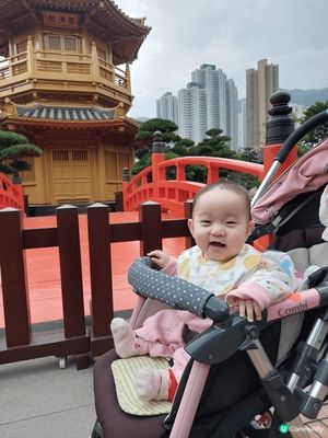 鑽石山志蓮淨苑旁，為一坐唐代風格的古式園林建築，園內除了有古
