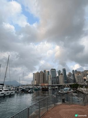 星期五早收帶埋小朋友去左東岸板道行下，由鰂魚涌段行到銅鑼灣避