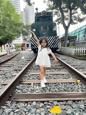 大埔火車博物館，可帶小朋友參觀以前的火車，拍照都好靚
親子