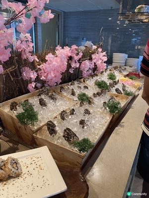 Mr.steak晚市自助餐！
同朋友呢一日去完海洋公園玩再岀