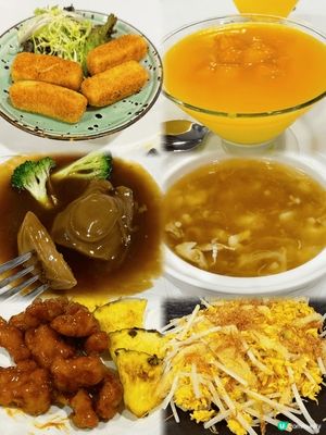 位於沙田麗豪酒店嘅富豪坊適合家庭小聚、簡單慶祝
坐擁河景，空