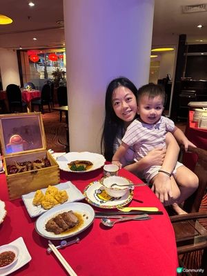 【十級推薦‼️】
帶埋浩浩👦🏻去富豪機場酒店食「虎蝦鮑魚