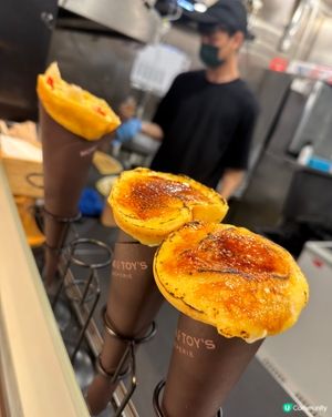 終於齊人甜品🍓🍫😋