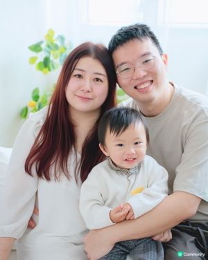 家庭照初體驗🥰👶📸