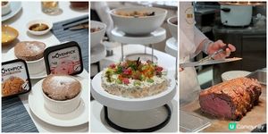 半自助晚餐 。Hopewell Hotel Lobby Cafe