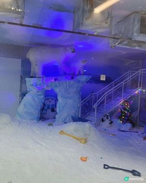親子好去處👍冰天雪地涼浸浸❄️🧊