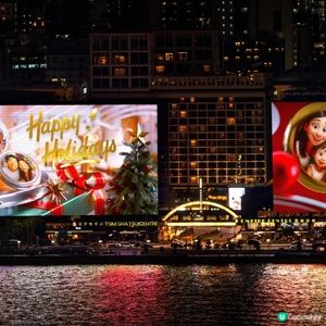 信和尖沙咀AI光影匯演迎聖誕邀全港市民參與上載溫馨照片