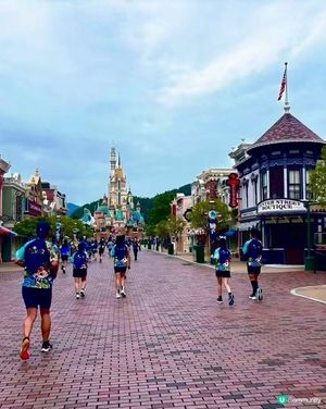 「優獸」3K！迪士尼跑🏃‍♀️超開心🥳