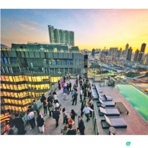 Jin Bo Law空中酒吧3小時無限暢飲韓國酒 星空派對慶