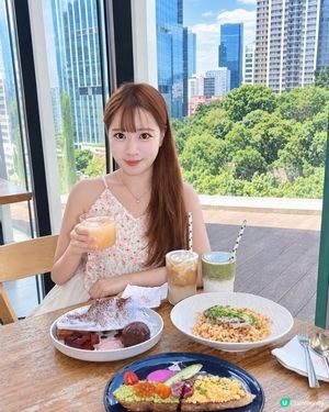 尖沙咀k11musea慢活玻璃西日Cafe🍝