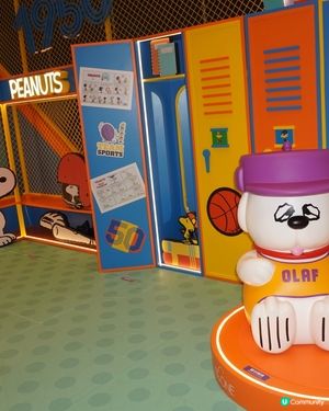 尖沙咀the one有snoopy 運動會，有好多場景可以去