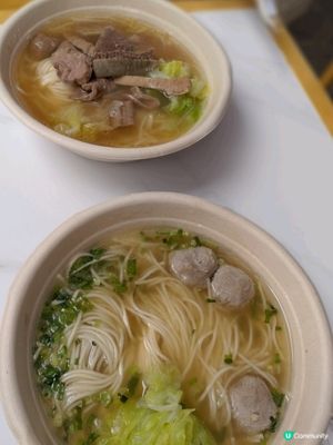 灣仔麵店。撒冒