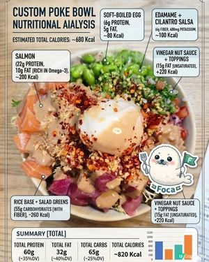 poke bowl freedom🍚 - poking