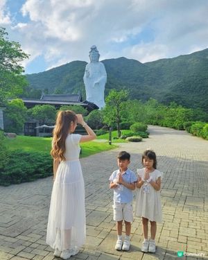 好開心早前同小朋友出席喺慈山寺舉辦嘅
《慈悲的英雄：千手觀音